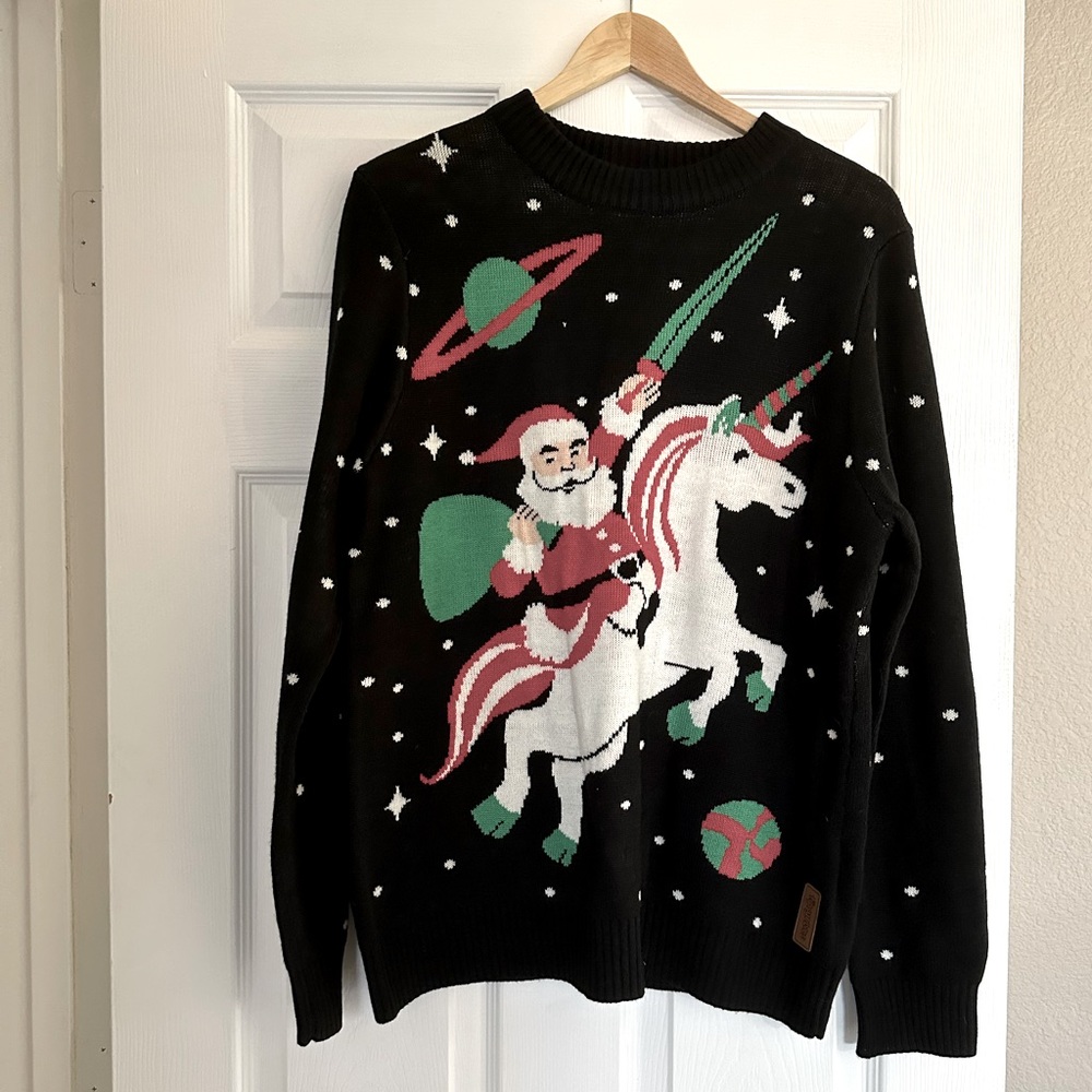 Men’s Tipsy Elves Christmas Sweater size M EUC